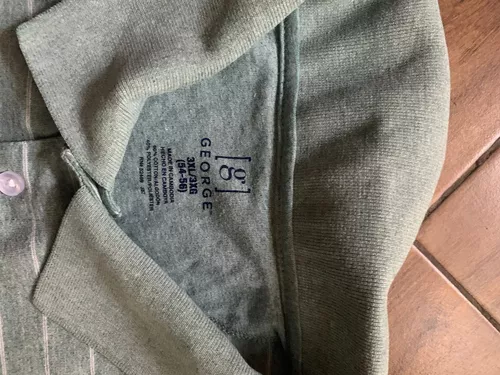 Playera Tipo Polo Marca George Tallas Extra Xxxl R190 2 Playera Tipo Polo Marca George Tallas Extra Xxxl R190 – Image 2