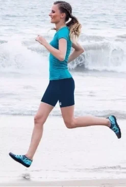 Bermuda Dama Sport Marca Svago Color Azul Marino