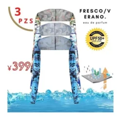 Sudaderas Deportivas Hombre Ice Silk Sunshade Sleeve 3pzs