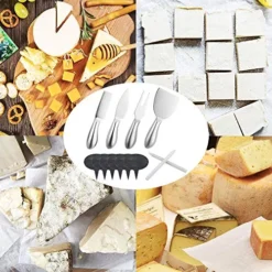 Juego De 12 Cortadores De Queso De Acero Inoxidable Con Marc -Promos Tops Deportivos Magasin D NQ NP 651095 CBT53738119954 022023 O