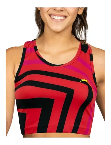Top Geométrico Deportivo Marca Atletica 1 Top Geométrico Deportivo Marca Atletica