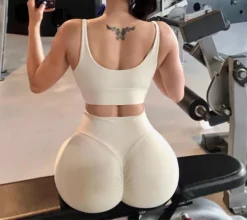 Leggings Levanta Glúteos Fruncido Atras Pants Mallas Lycra -Promos Tops Deportivos Magasin D NQ NP 680712 MLM69952202448 062023 O