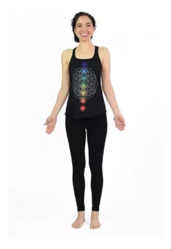 Tank Top Chakras Algodón Marca Cudegui -Promos Tops Deportivos Magasin D NQ NP 692633 MLM52873119753 122022 O