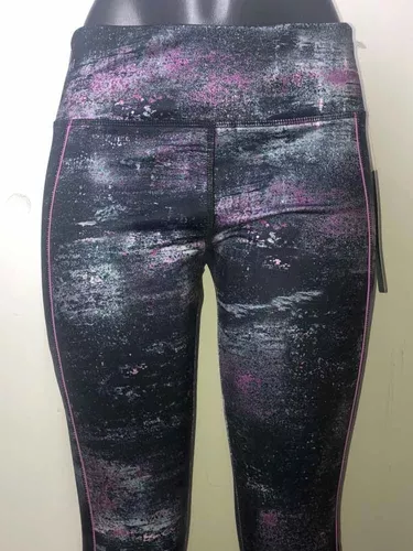 Leggings/malla Deportiva Marca Vogo Talla L Lila/negr#242018 2 Leggings/malla Deportiva Marca Vogo Talla L Lila/negr#242018 – Image 2