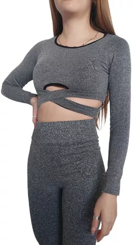 Legging Con Push Up, Conjunto Deportivo Para Mujer Negro 1 Legging Con Push Up, Conjunto Deportivo Para Mujer Negro