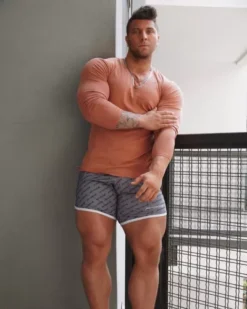 Short Deportivo Ultra Ligero Gym Gris Jed North -Promos Tops Deportivos Magasin D NQ NP 717166 MLM47184826260 082021 O