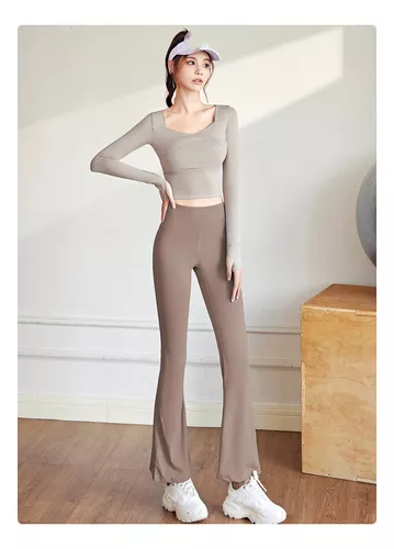 GENERIC Traje Deportivo De Yoga De Secado Rápido Que No Deja Marcas 2 GENERIC Traje Deportivo De Yoga De Secado Rápido Que No Deja Marcas – Image 2