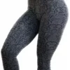 Legging Deportivo Snake Print Gris