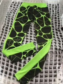 Licra Verde Y Negro Marca Saired -Promos Tops Deportivos Magasin D NQ NP 761582 MLM44136644176 112020 O