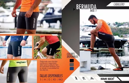 Bermuda Hombre Sport Marca Svago Color Negro 5 Bermuda Hombre Sport Marca Svago Color Negro – Image 5