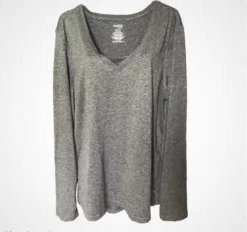 Playera Gris De Mujer Deportiva Marca Danskin Now Talla Xl