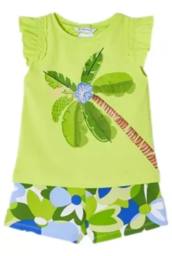 Conjunto 2 Pzs Algodón Niña Marca Mayoral Color Lima 321591