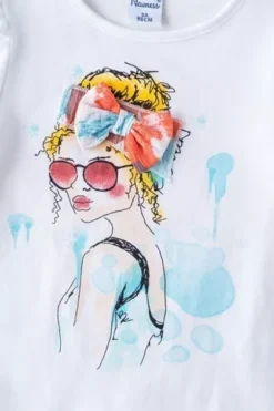 Conjunto Para Niña Falda Y Blusa Marca Newness -Promos Tops Deportivos Magasin D NQ NP 840437 MLM46998421662 082021 O