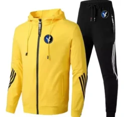 GENERIC Traje Deportivo De Calidad Alta Con Cremallera, De Marca De