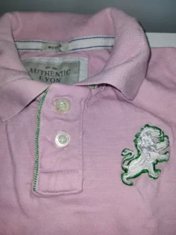Polo Marca Authentic Lyon Talla 4 Años 100% Algodón -Promos Tops Deportivos Magasin D NQ NP 855042 MLM49843588706 052022 O