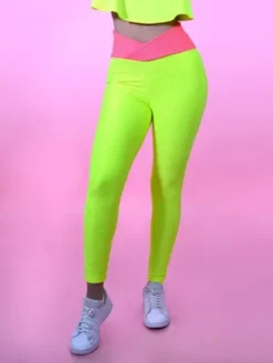 Leggins Anticelulítico Mujer Amarillo (no Se Marca) -Promos Tops Deportivos Magasin D NQ NP 856369 MLM48714585493 122021 O