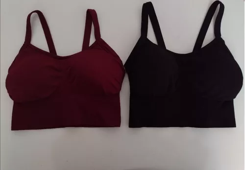 Top Dama Unitalla Negro, Gris Y Vino 1 Top Dama Unitalla Negro, Gris Y Vino