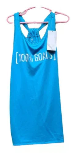 Playera Tipo Halter,marca All In Motion, Talla 10/12 Años -Promos Tops Deportivos Magasin D NQ NP 861042 MLM50471270492 062022 O