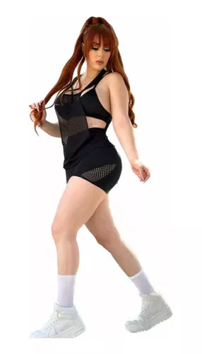 Conjunto Deportivo Licra Colombiana Color Negro 2 Conjunto Deportivo Licra Colombiana Color Negro – Image 2