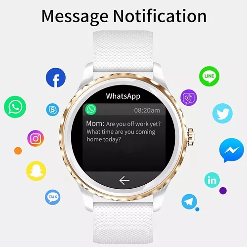 GENERIC Relojes Inteligentes For Mujer Y Hombre, Marca Y Responde L 6 GENERIC Relojes Inteligentes For Mujer Y Hombre, Marca Y Responde L – Image 6