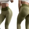 Scrunch Legging Deportivo Doble Push Up Color Verde