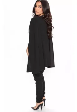 Conjunto De Pantalón Con Gabardina Negra Marca Fashion Nova -Promos Tops Deportivos Magasin D NQ NP 880852 MLM54925939733 042023 O