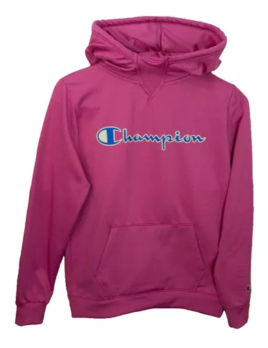 Pants Para Niña, Conjunto Marca Champion, Fucsia/negro 2 Pants Para Niña, Conjunto Marca Champion, Fucsia/negro – Image 2