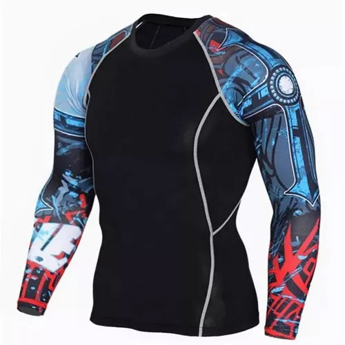 Playera Gym Gimnasio Deportiva Rashguard 2 Playera Gym Gimnasio Deportiva Rashguard – Image 2