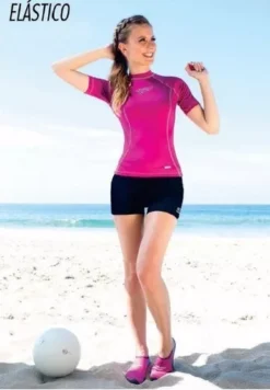 Short Elastico Sport Marca Svago Azul Marino T / S