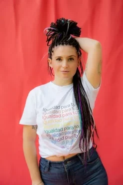 Playera Edición Especial Igualdad Para Todes Marca Igualdad -Promos Tops Deportivos Magasin D NQ NP 921977 MLM51507965912 092022 O