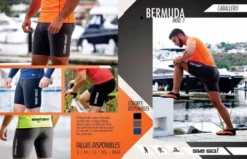 Bermuda Marca Svago Para Caballero Elastica Color Negro -Promos Tops Deportivos Magasin D NQ NP 939815 MLM25333331032 022017 O