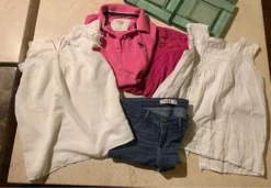 Abercrombie & Fitch Conjunto De Blusas Con Jeans Polo Ralph L. Marcas Originales