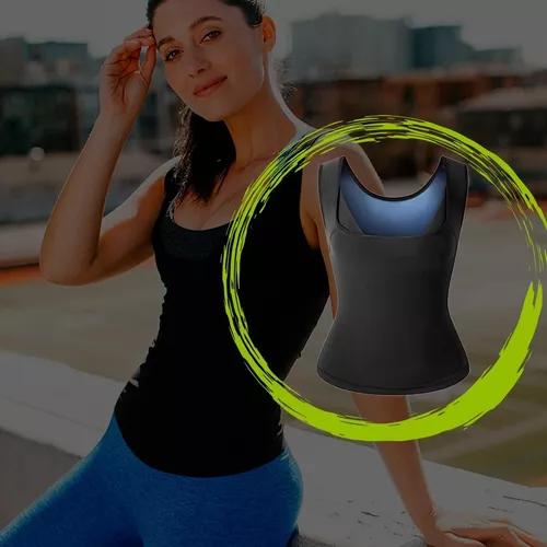 Camiseta Sauna Reductora De Mujer Sweat Shaper Pl325 6 Camiseta Sauna Reductora De Mujer Sweat Shaper Pl325 – Image 6