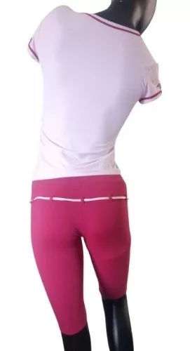 Conjunto Deportivo Marca Naxxai Fucsia/rosa Pastel 2 Conjunto Deportivo Marca Naxxai Fucsia/rosa Pastel – Image 2