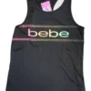 Playera/ Blusa Dama Deportiva Marca Bebe Negra Talla Grande