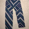 Leggins Azul Para Niña. Franjas. Talla 2 Años