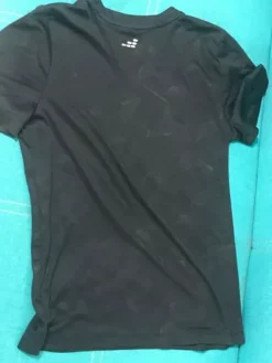 Playera Deportiva Negra Para Niño Talla 14 A 16 -Promos Tops Deportivos Magasin D NQ NP 960419 MLM45033415294 022021 O