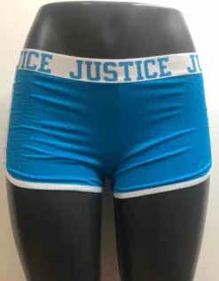 Shorts Justice Active Talla 8 Marca Original Azul